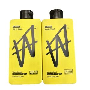 W Original by Jake Paul Body Wash Original Scent 2 In 1 Shampoo Lot Of 2